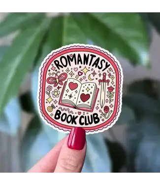 Moonlit Creations Romantasy Book Club Vinyl Sticker