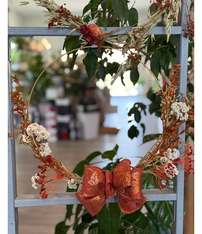 Dried Flower Wreath 12" [10]