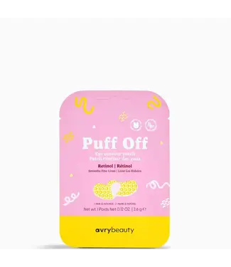 Avry Beauty Puff Off Eye Contour Patch - Retinol