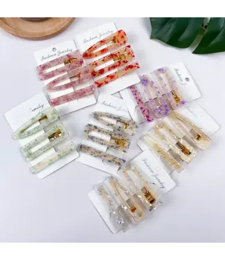 SoapElenGlen Colorful Candy Hair Clip 3 Pack