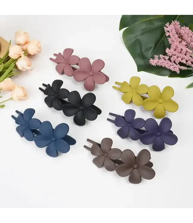 Fashion Flower Duckbill Hair Clip