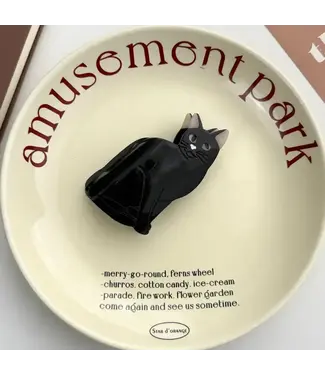 SoapElenGlen Cat Claw Clip - Black Cat