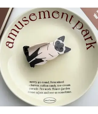 SoapElenGlen Cat Claw Clip - Siamese Cat