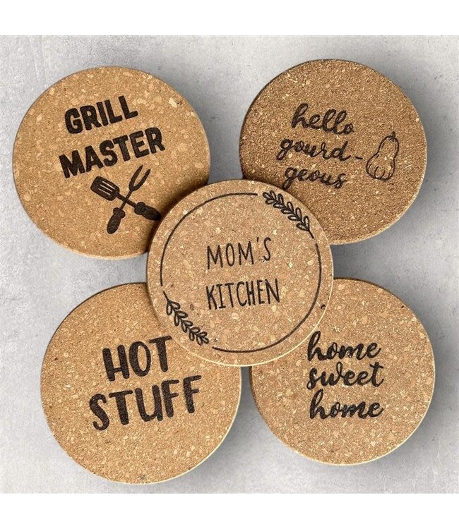 Assorted Hand Burned Hot Plates