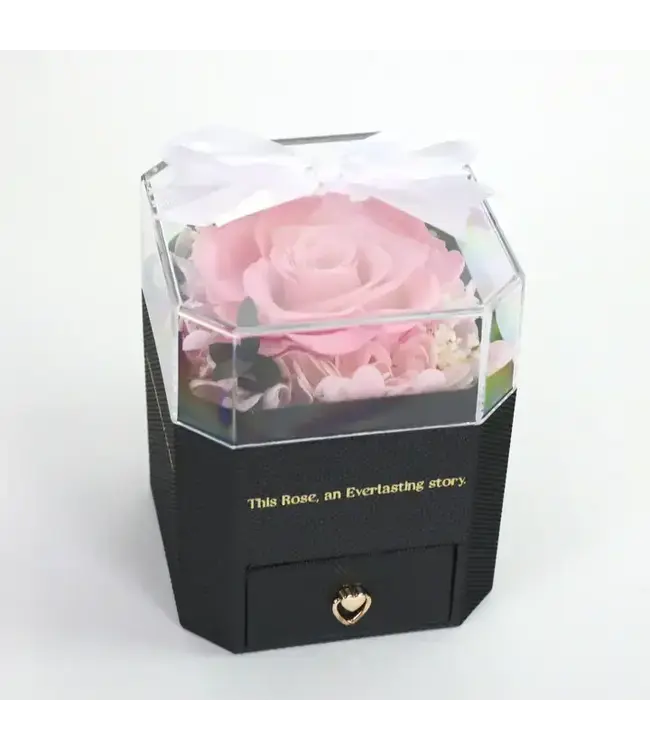 Everlasting Memories Rose – Preserved Rose & Necklace Gift