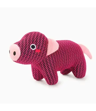 Hugsmart Pet Farm Friendz | Pig - Dog Plush Toy