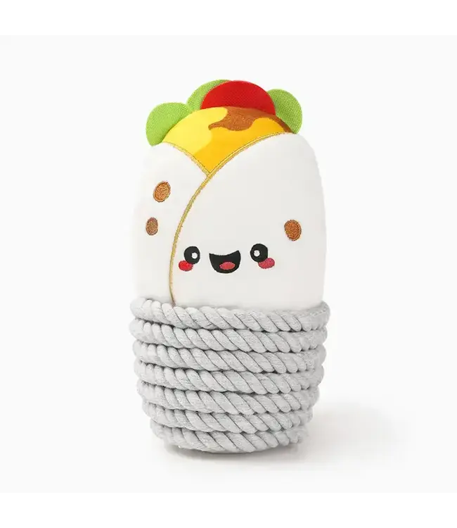 Fiesta Chewsday | Burrito - Dog Rope Toy