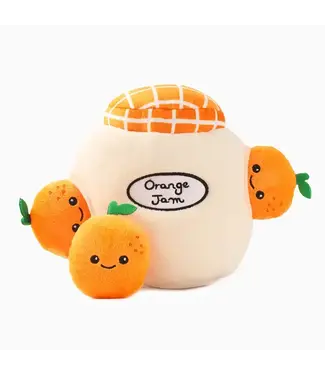 Hugsmart Pet Food Party | Orange Jam - Interactive Toy