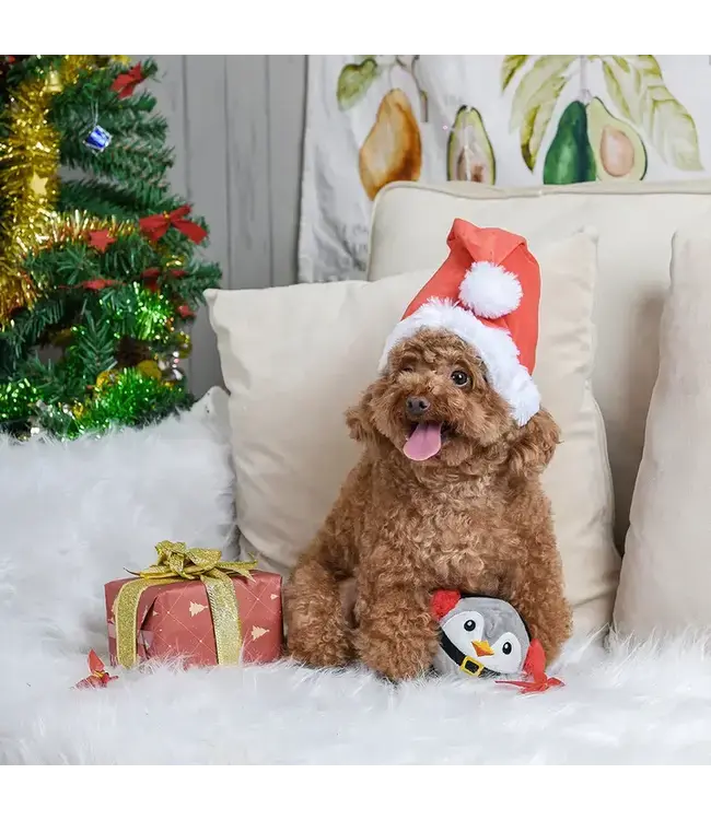 Happy Woofmas | Penguin - Dog Ball Toy
