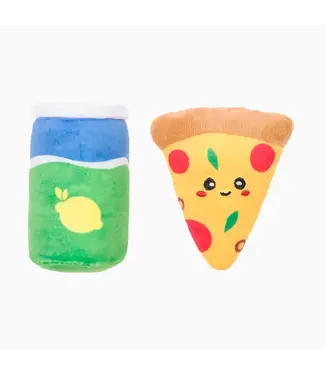 Hugsmart Pet Kitten Party | Pizza & Soda - Cat Toy