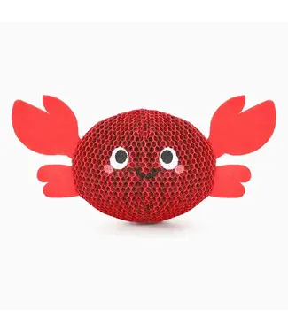 Hugsmart Pet Ocean Pals | Crab - Dog Ball Toy