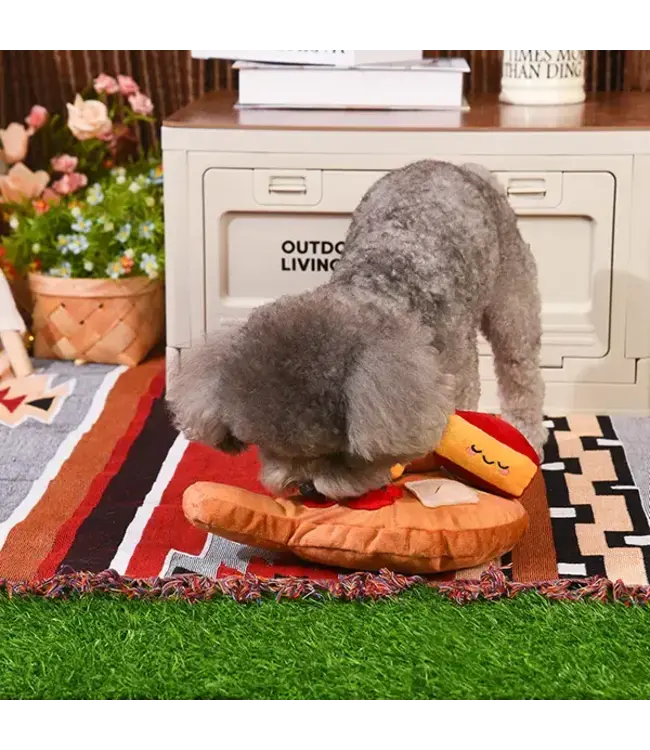 Picnic Time | Cheese Board - Dog Plush Toy