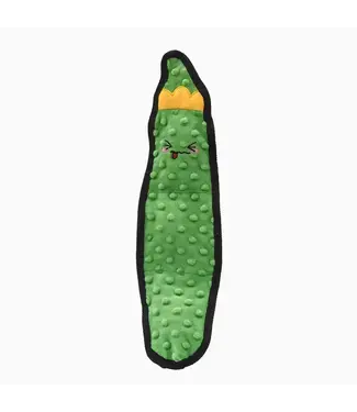 Hugsmart Pet Squeakin’ Vegetables | Pickle - Dog Plush Toy