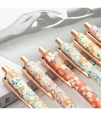 Livingstone Floral Pens Asst. Colours