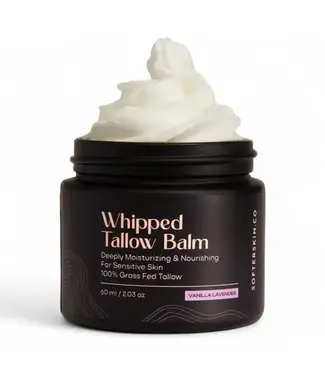 Softer Skin Whipped Tallow Vanilla Lavender 2oz.