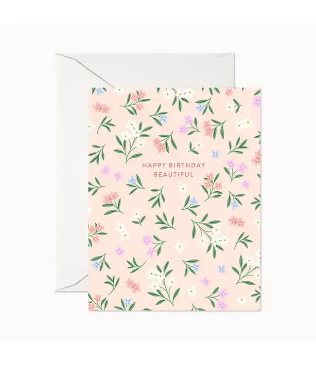 Happy Birthday Beautiful | Greeting Card
