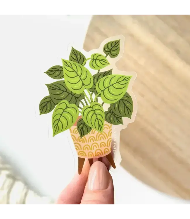 Rainbow Pot Houseplant Sticker