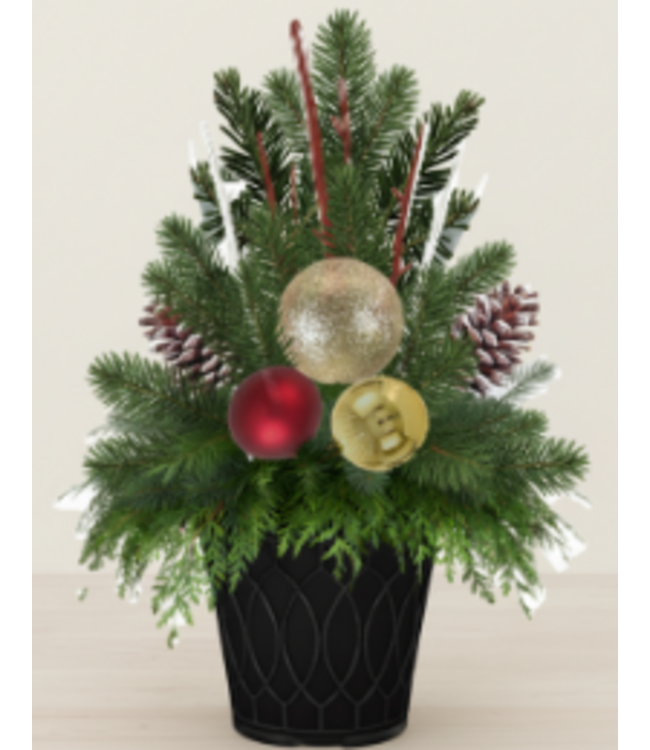 Winter Planter 13" [10]