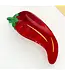 Vibrant Red Chili -  Hair Claw Clip