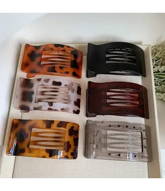 SoapElenGlen Elegant Rectangle Hair Claw Clip