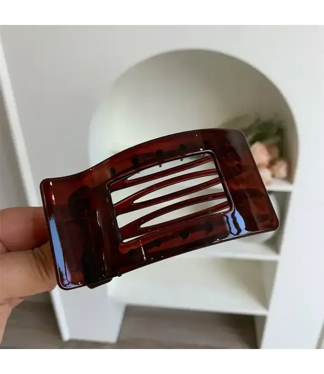 Elegant Rectangle Hair Claw Clip