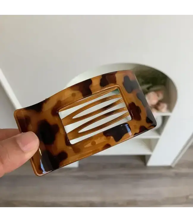 Elegant Rectangle Hair Claw Clip