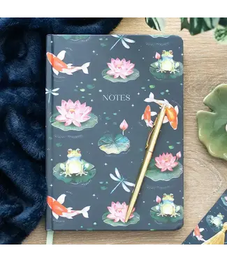 Something Different Wholesale Lily Pad Pond Print A5 Notebook