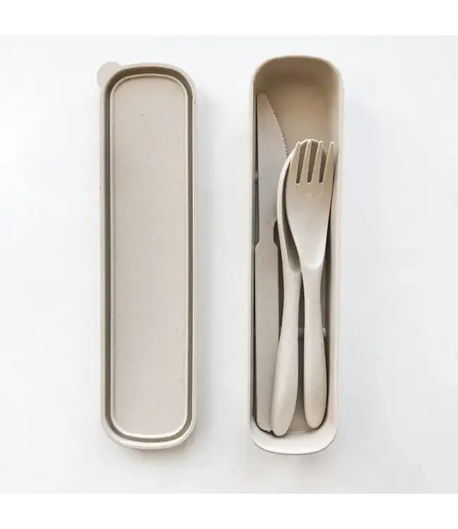 Biodegradable Reusable Wheat Straw Cutlery