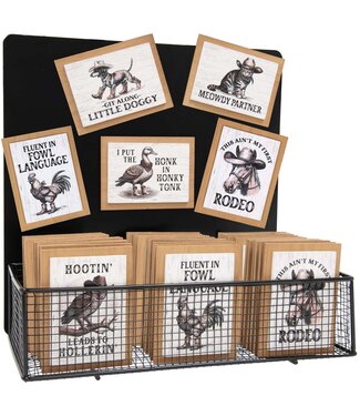 Carson Home & Gift Assorted Animal Magnets