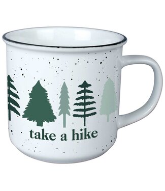 Carson Home & Gift Take a Hike Vintage Mug