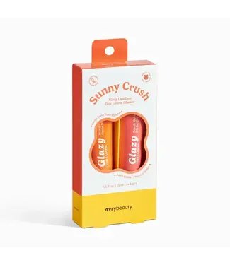 Avry Beauty Glazy Lip Duo Mango Tart/ Peach Cobbler