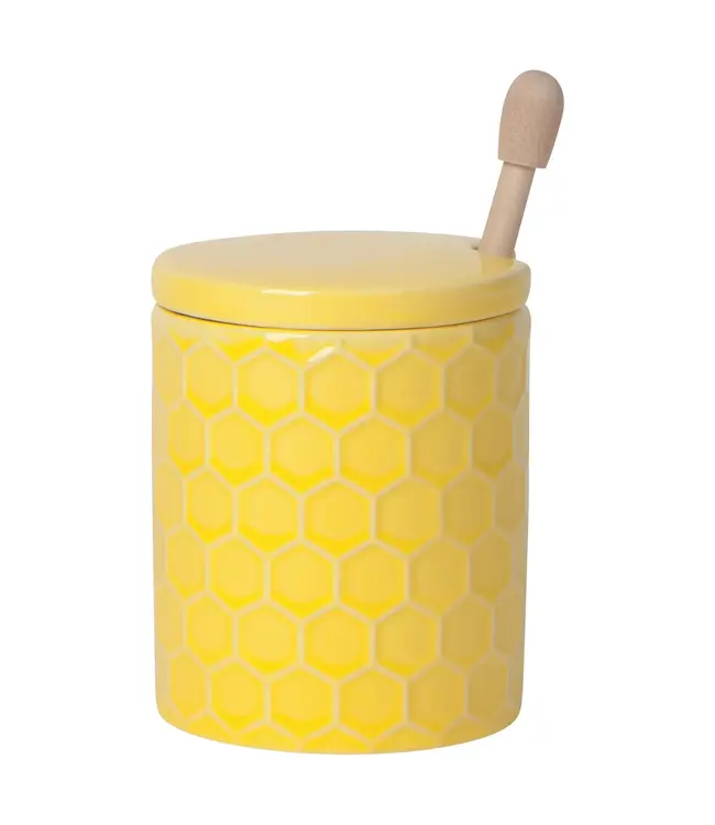 Honeycomb Honey Pot
