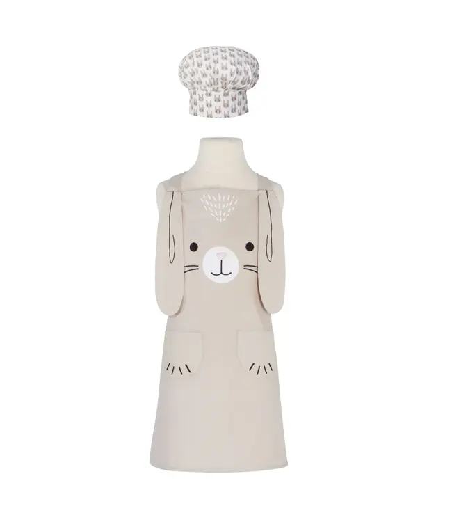 Bunny Daydream Kids Apron and Hat Set