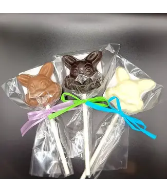 Norm & Lenore Easter Bunny Lolly - Milk