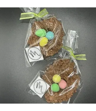 Norm & Lenore Easter Milk Chocolate Coconut Bunny Nests