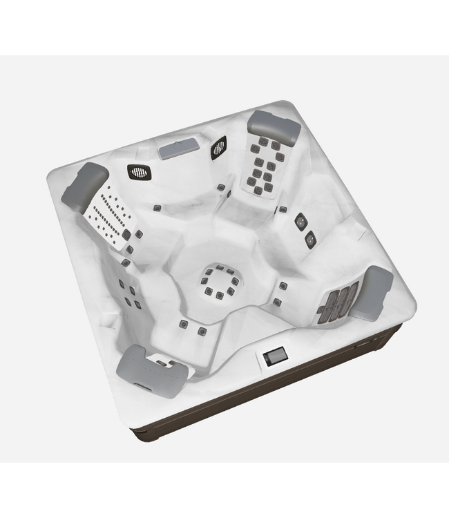 Bullfrog Spas A7 - Platinum/Coastal Grey
