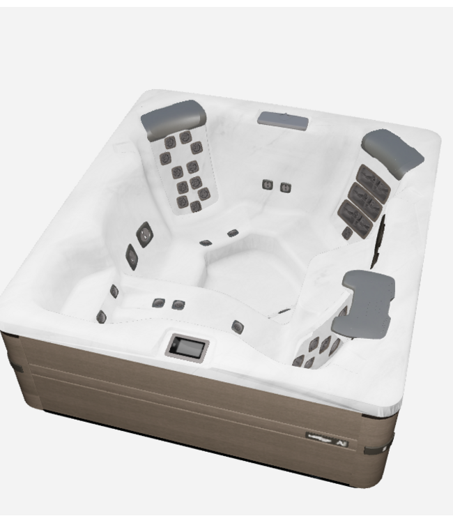 Bullfrog Spas A6L - Platinum/Coastal Grey