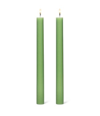 Abbott Collection Ridged Taper 2pk - Sage