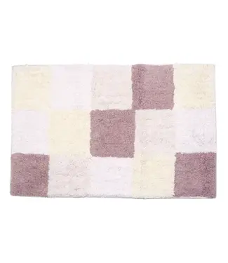 Accent Linen Bathmat Pattern - Linen Check