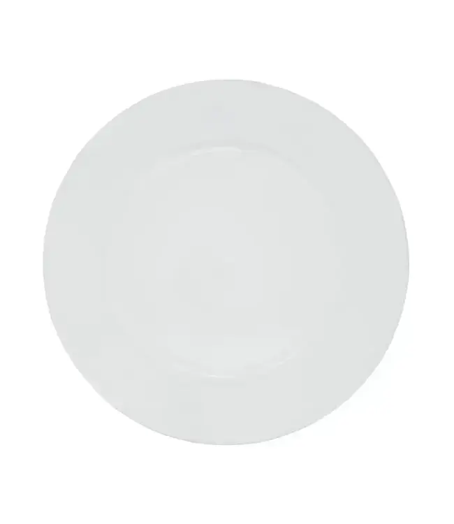 Classic Design Charger Plate - White