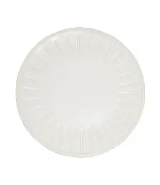 Saro Lifestyle Ribbed Dinner Plate