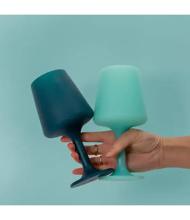 Mist + Ink | Swepp | Silicone Unbreakable Wine Glasses
