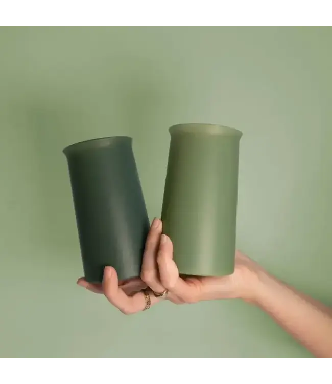 Sage + Olive | Stegg | Silicone Unbreakable Highball Glasses