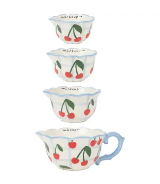 Danica Brands Very Cherry Measuring Cups Set of 4
