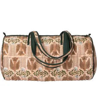 Danica Brands Peregrine Block Print Weekender Bag