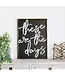These Are the Days Framed Print Modern Farmhouse Wall Art Black