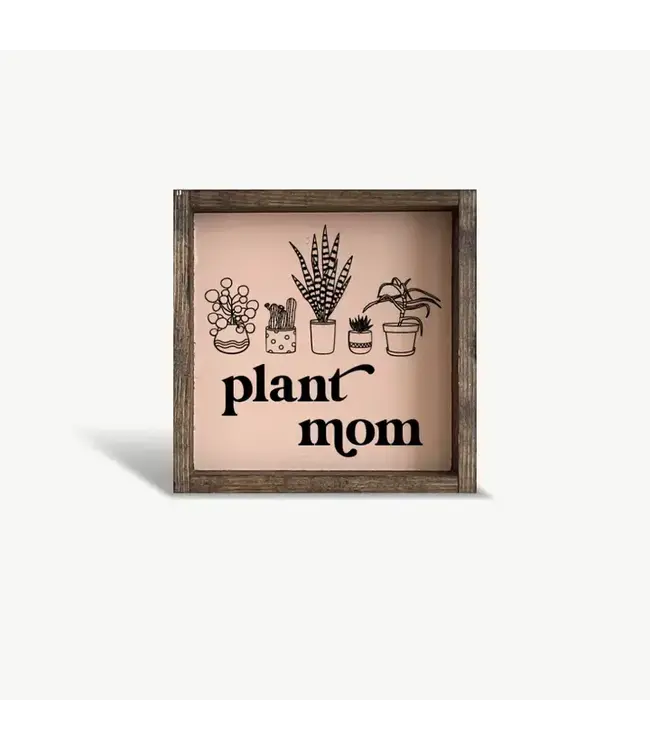 Plant Mom Framed Print