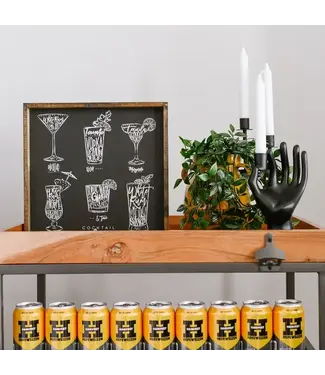 Williamraedesigns Cocktail Menu Wall Art