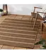 Tala Stripe Jute Effect Indoor/Outdoor Rug Natural