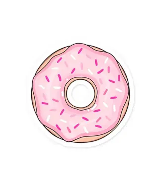 The Retail Supply Donut Vinyl Sticker